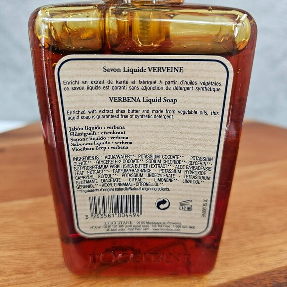 LOccitane Bundle Set 3 Verbena Liquid Bar Soap Hand Cream Gel New EXPIRED 2012 - Picture 12 of 14